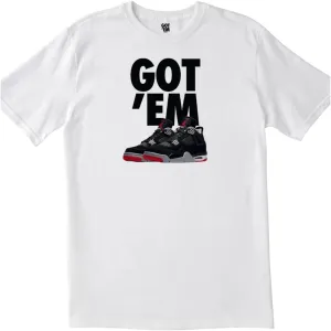 GOT'EM Sneaker T-Shirt Jordan Casual Streetwear Short Sleeve Graphic Print Sneakers Tees