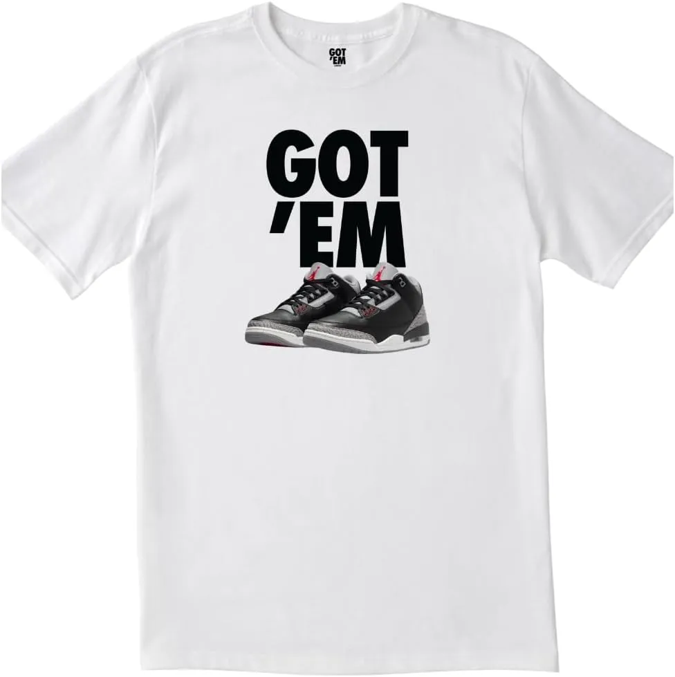 GOT'EM Sneaker T-Shirt Jordan Casual Streetwear Short Sleeve Graphic Print Sneakers Tees