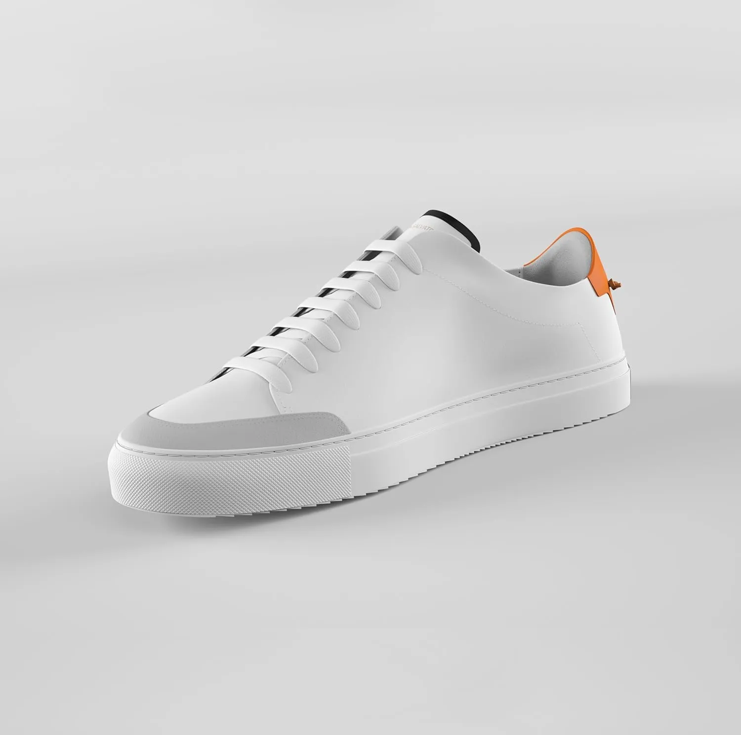 Handmade Men's Arancione Everyday Sneaker| Arancione Sneakers Shoes for Men - Classic Premium Italian Leather Walking & Casual Fashion Sneakers with Comfort Lace Up