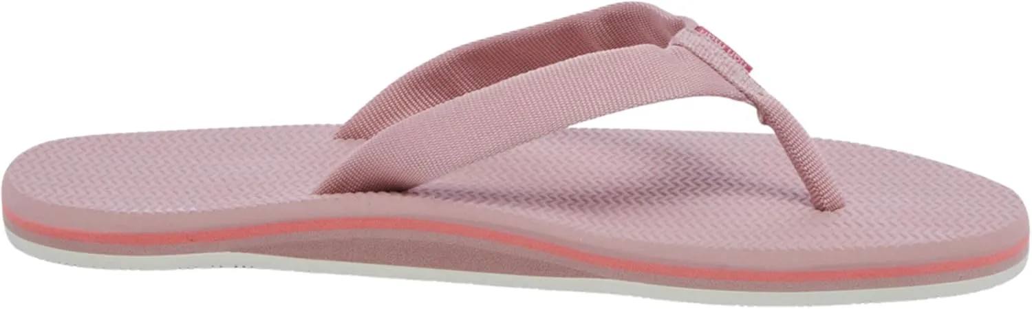 Hari Mari- Dunes- Women's Waterproof Boat Safe Colorful Rubber Flip Flops- No Break Ins, Firm Arch Support, Antimicrobial, and Floats in Water