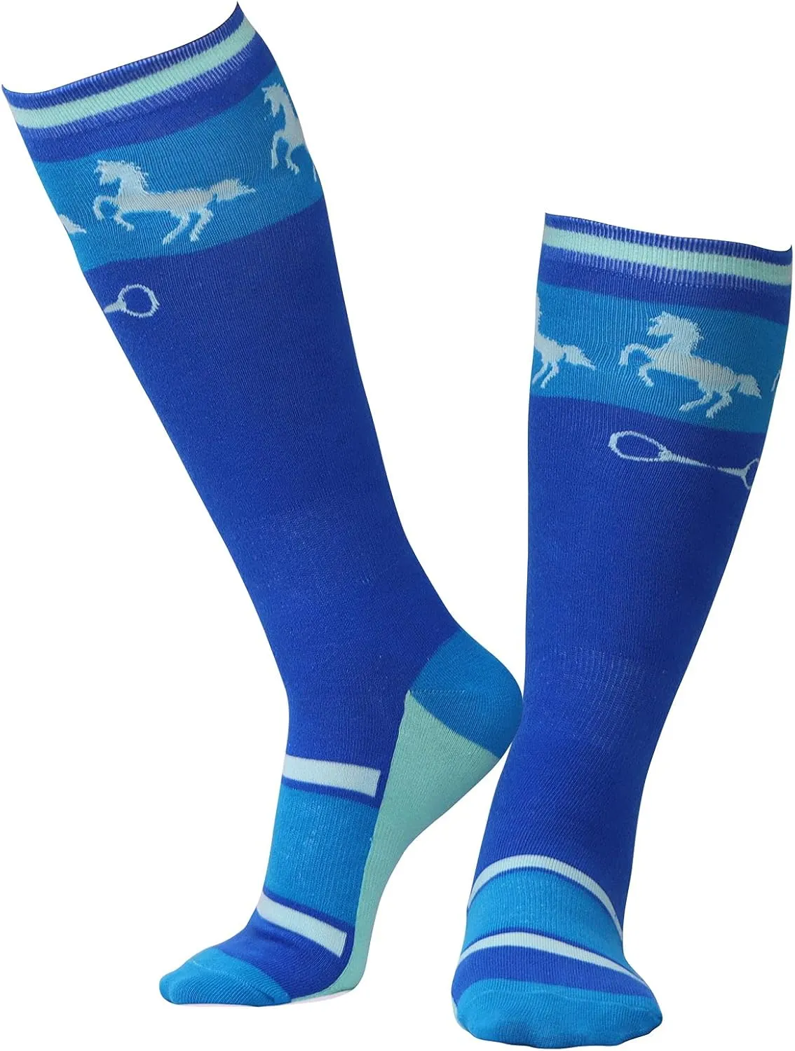 Harrison Howard 3 Pairs Premium Quality Equestrian Riding Socks for Horse Riding &Tall Boot Knee High Socks for Women