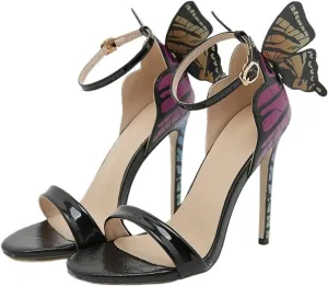 High Heels High heel women's shoes color matching sweet bow French style one-strap women's sandals