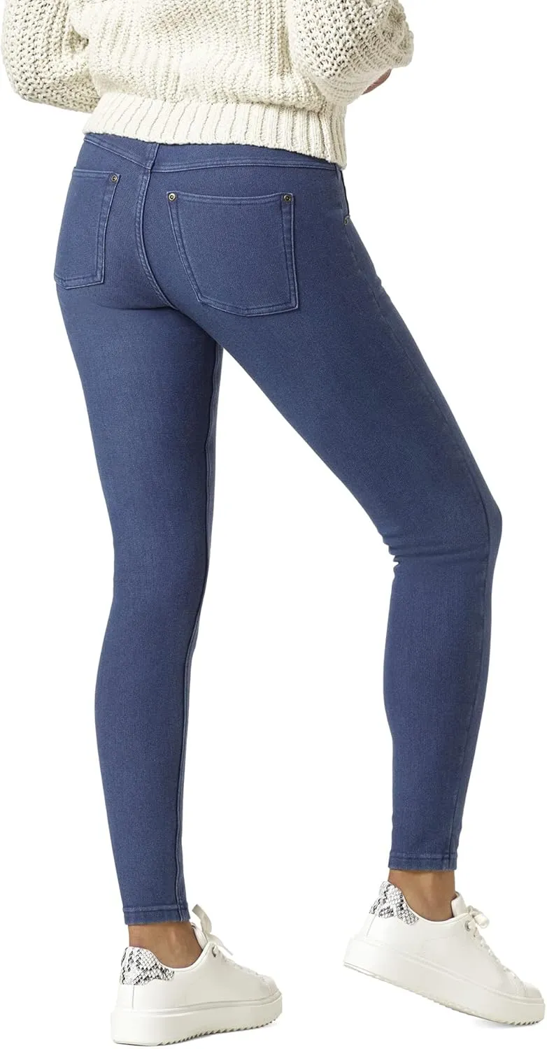 HUE Women's Ultra Soft Fleece Lined Denim Leggings