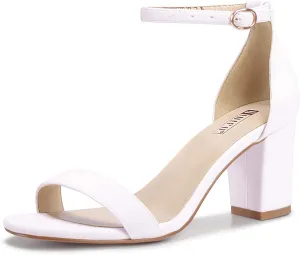 IDIFU Women's 3 Inch Heel Sandals for Women