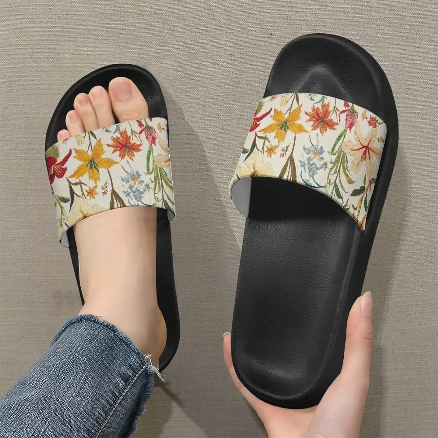 Increase Platform Flip Flops - Anti-Slip Outdoor Sandals for Beach, Pool, and Travel