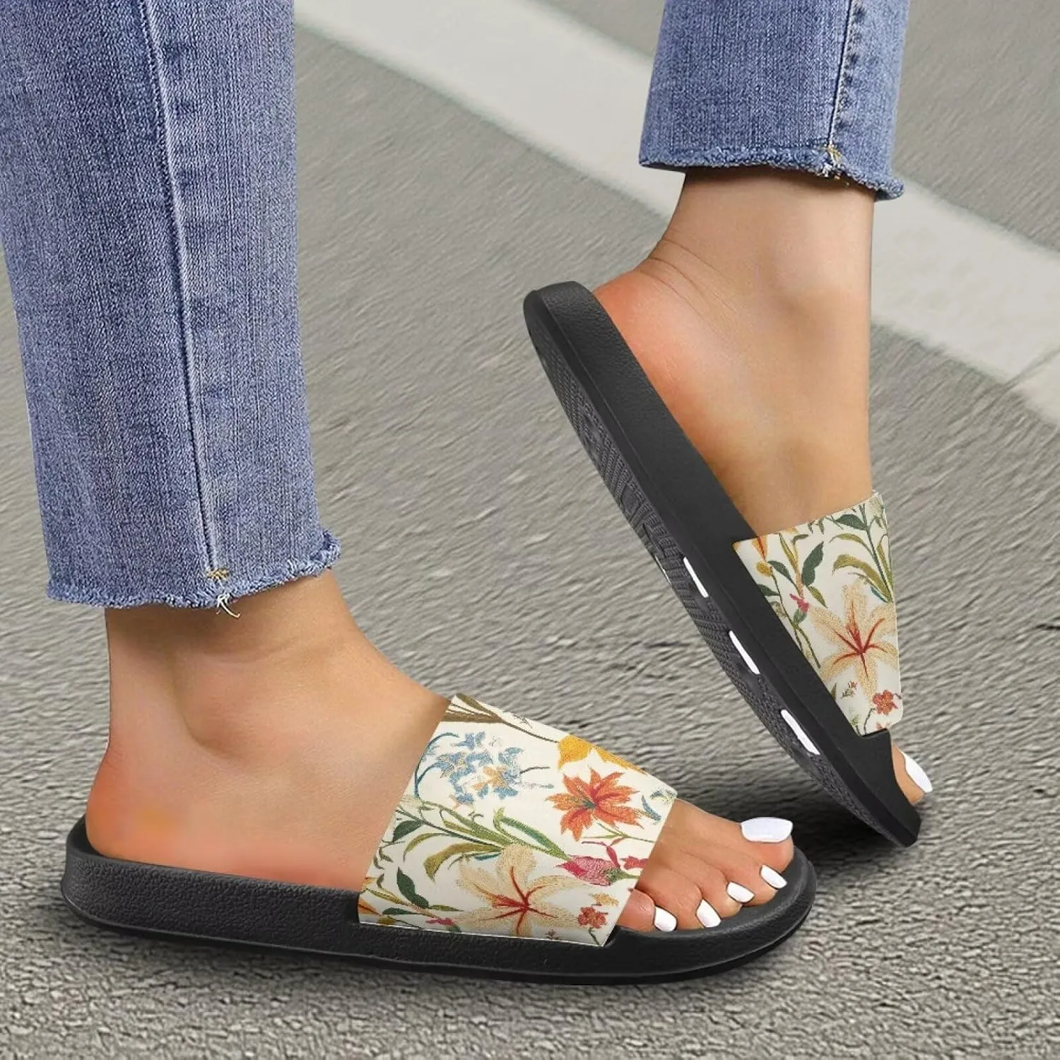 Increase Platform Flip Flops - Anti-Slip Outdoor Sandals for Beach, Pool, and Travel
