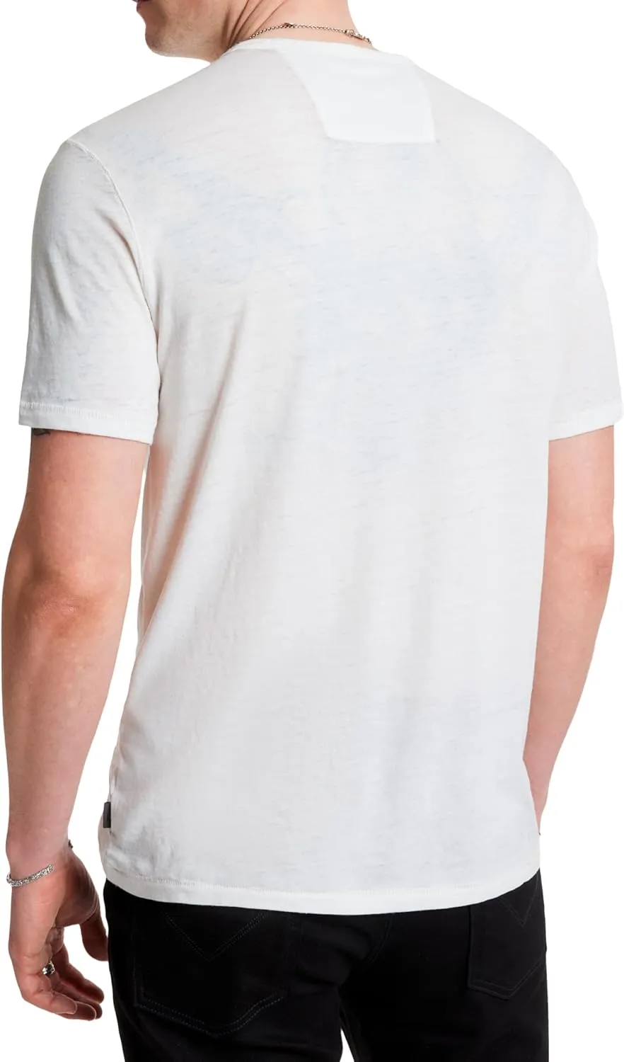 John Varvatos Men's Bond Short Sleeve Crew Tee Shirt