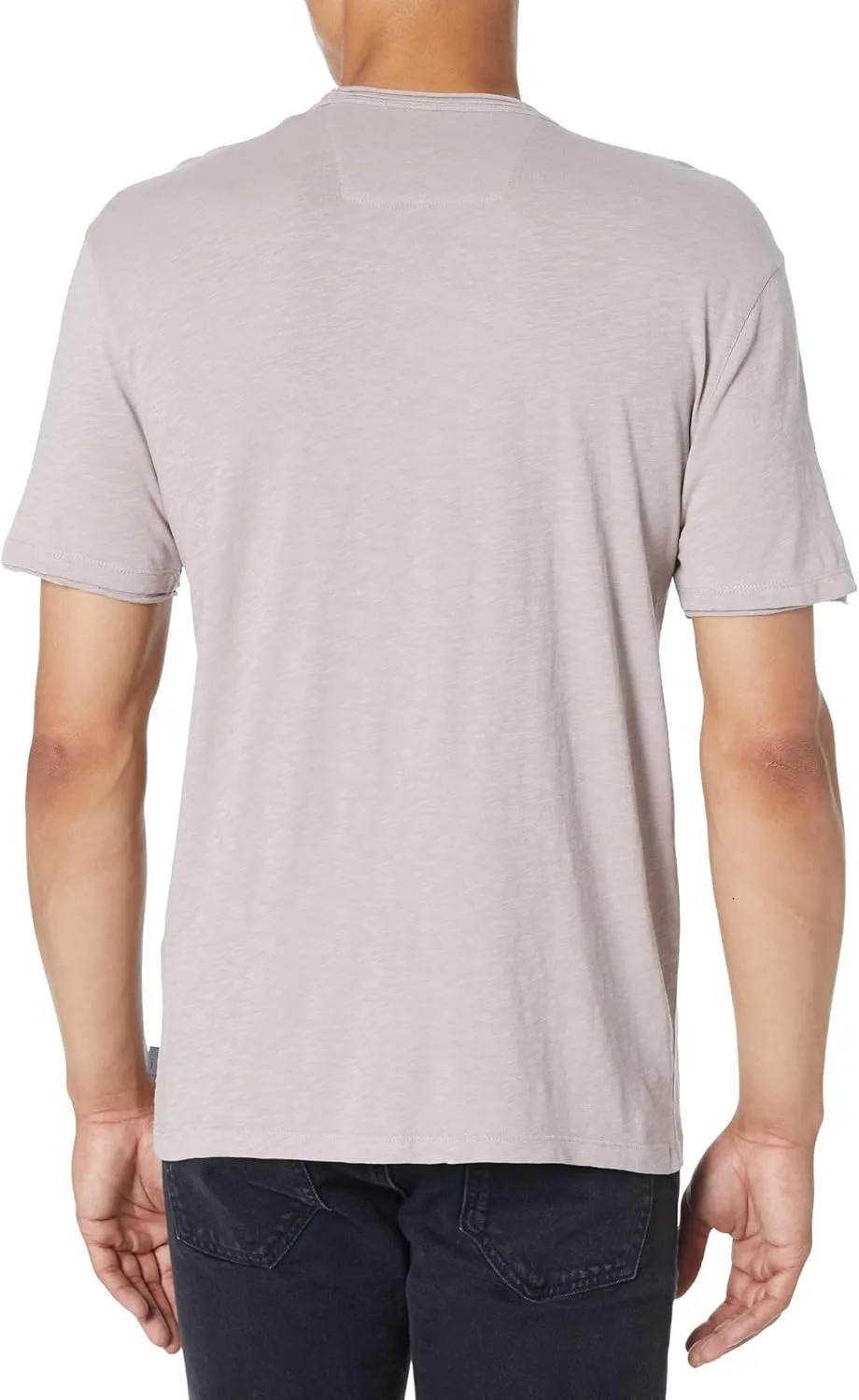 John Varvatos Men's Miles Short Sleeve Vee Neck