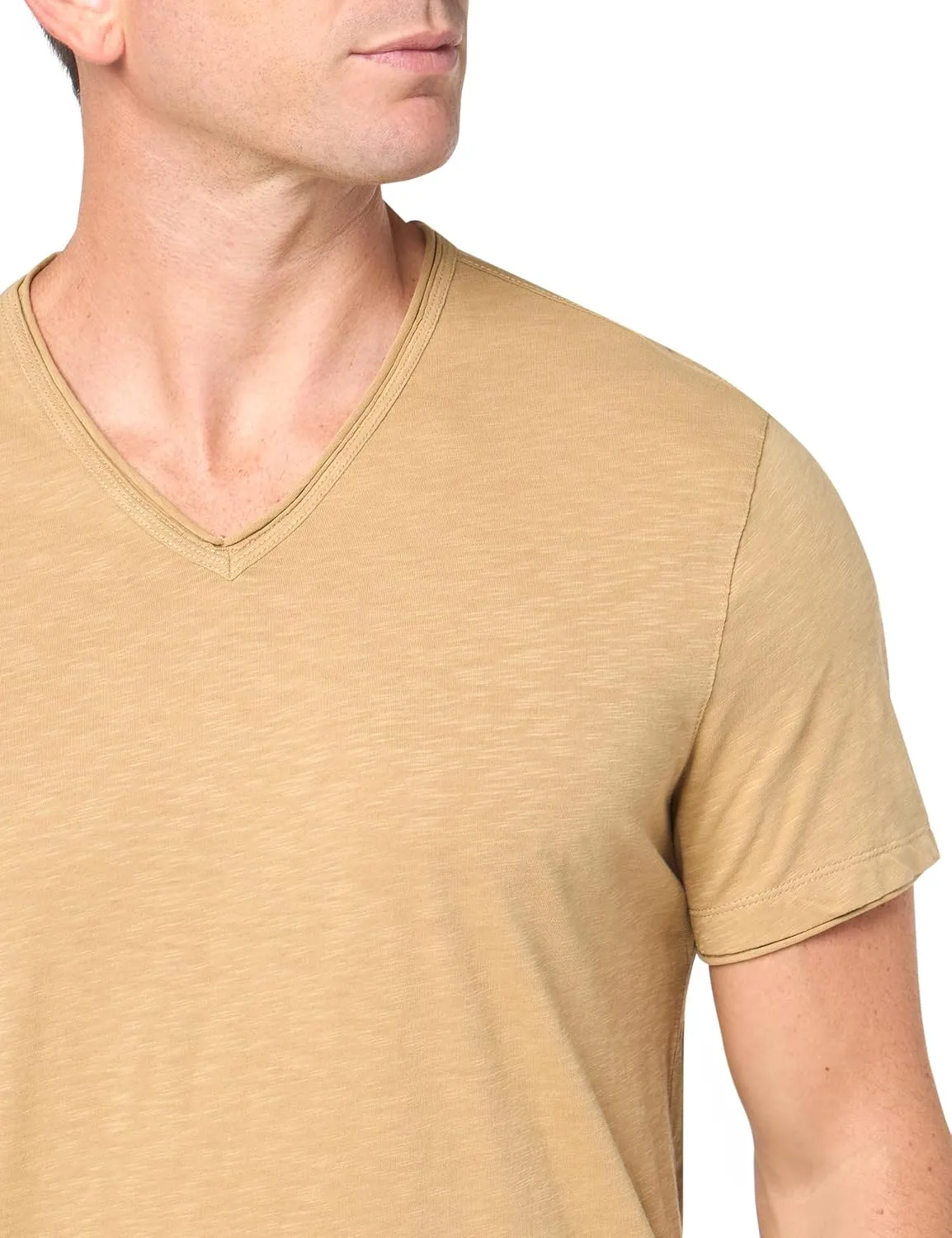 John Varvatos Men's Miles V-Neck Tee