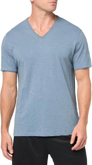 John Varvatos Men's Miles V-Neck Tee