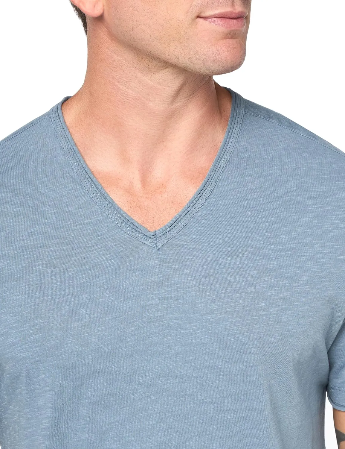 John Varvatos Men's Miles V-Neck Tee