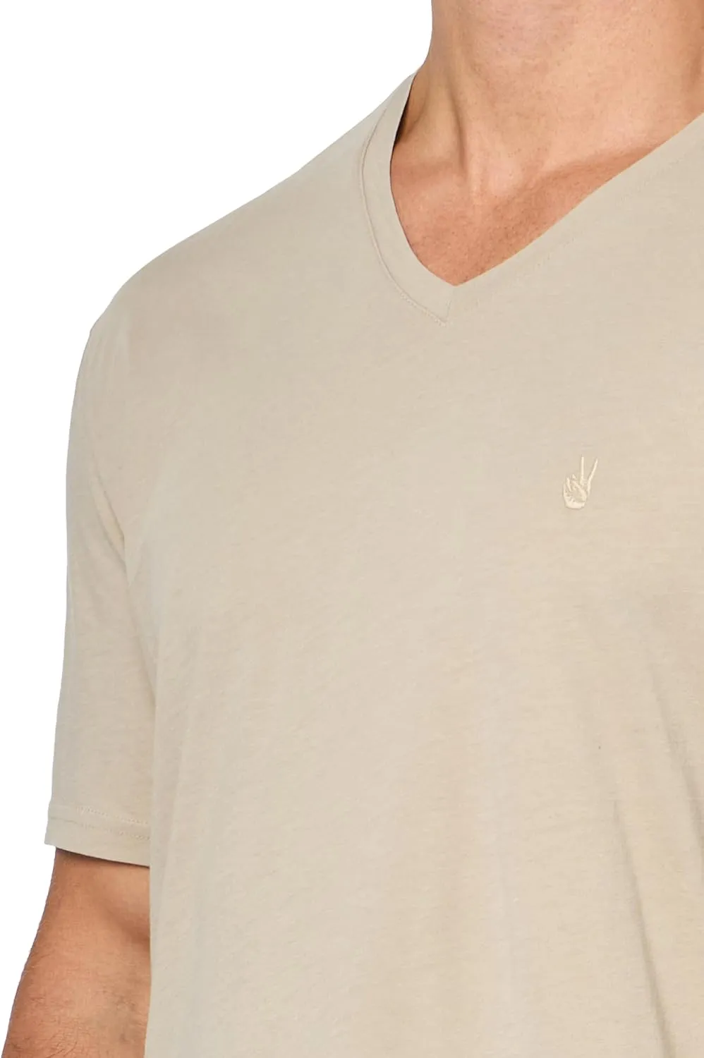 John Varvatos Men's Nash Vee V-Neck Tee