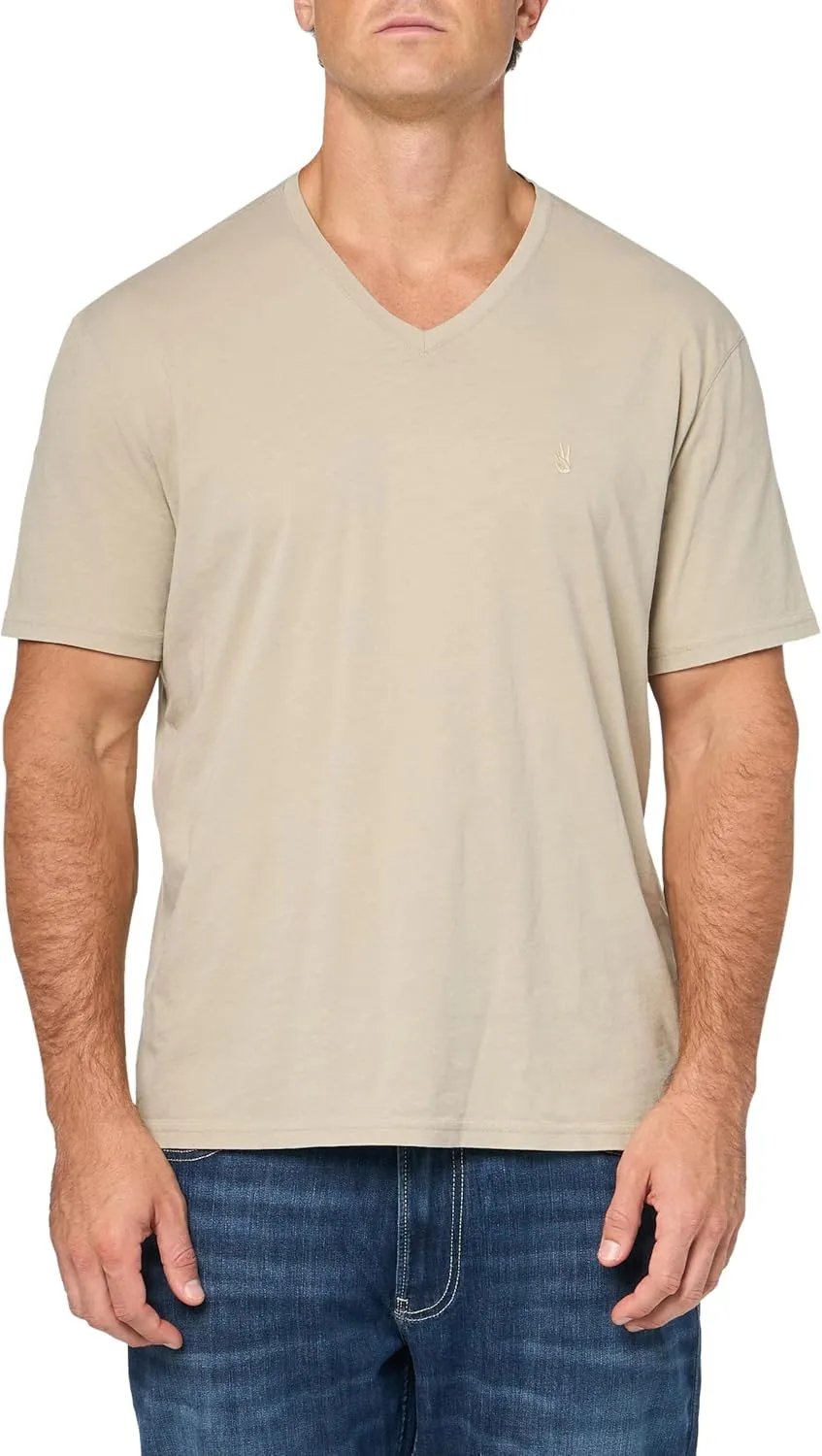 John Varvatos Men's Nash Vee V-Neck Tee