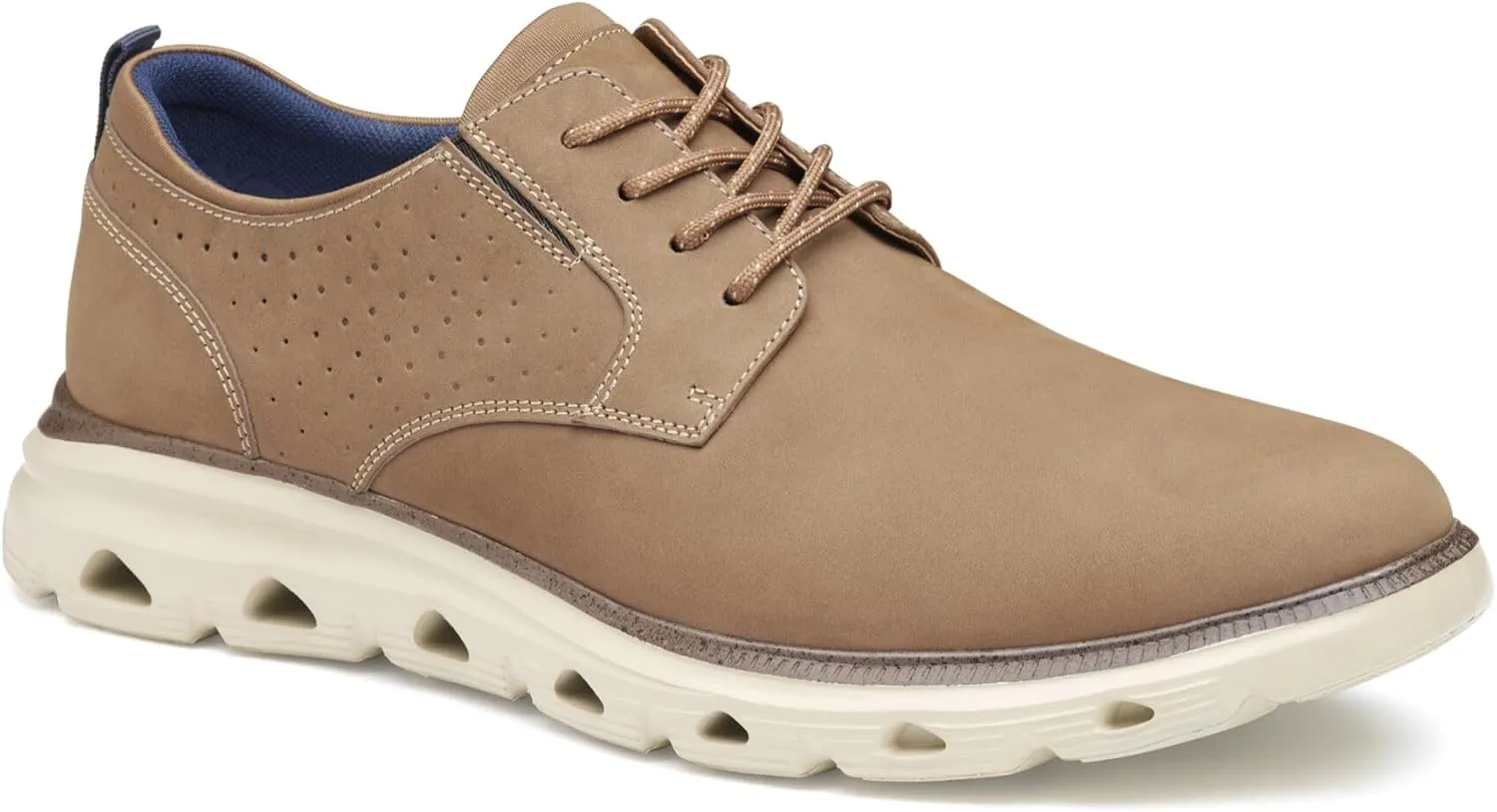 Johnston & Murphy Jenkins Plain Toe Men’s Shoe – Mens Dress Sneakers, Leather Fashion Shoes for Men