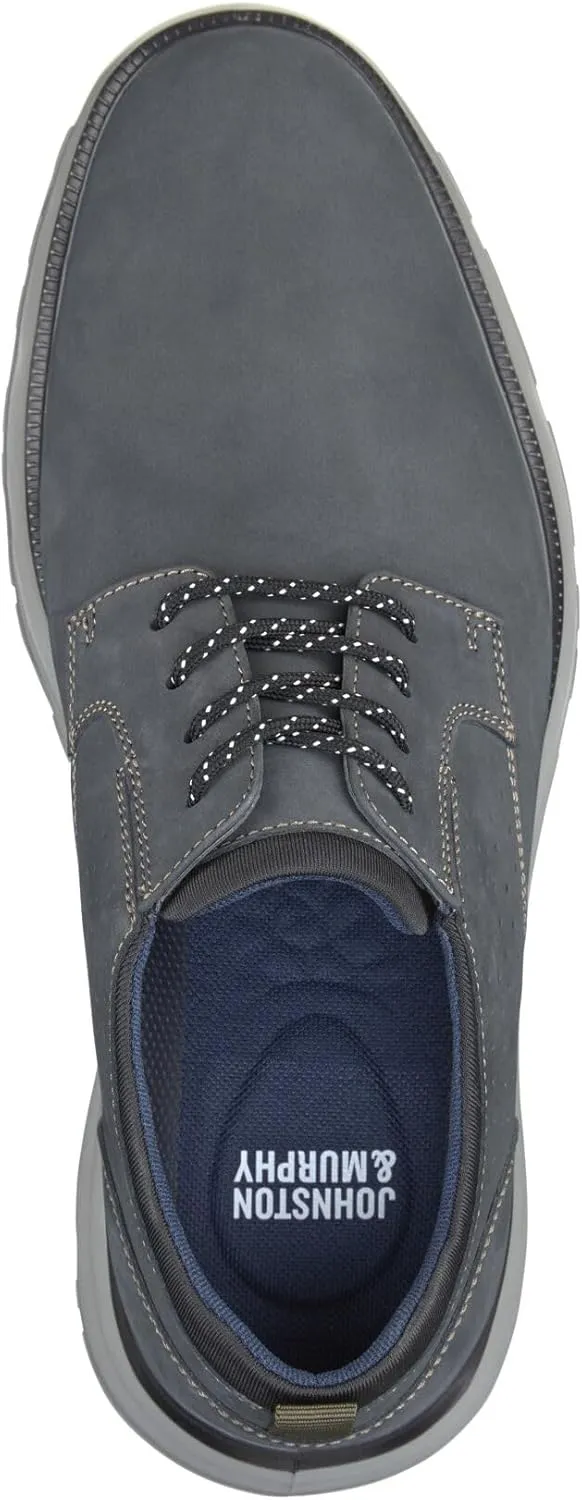 Johnston & Murphy Jenkins Plain Toe Men’s Shoe – Mens Dress Sneakers, Leather Fashion Shoes for Men