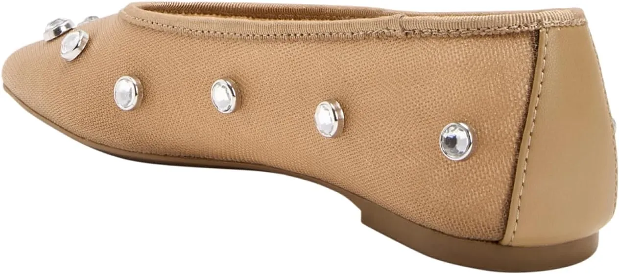 Katy Perry Women's The Evie High Rise Crystal Ballet Flat