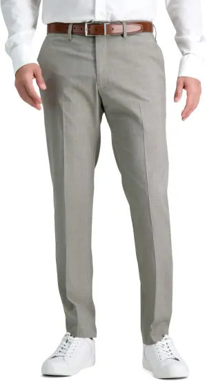 Kenneth Cole REACTION Men's Premium Flex Slim Fit Plaid Fabric Dress Pant