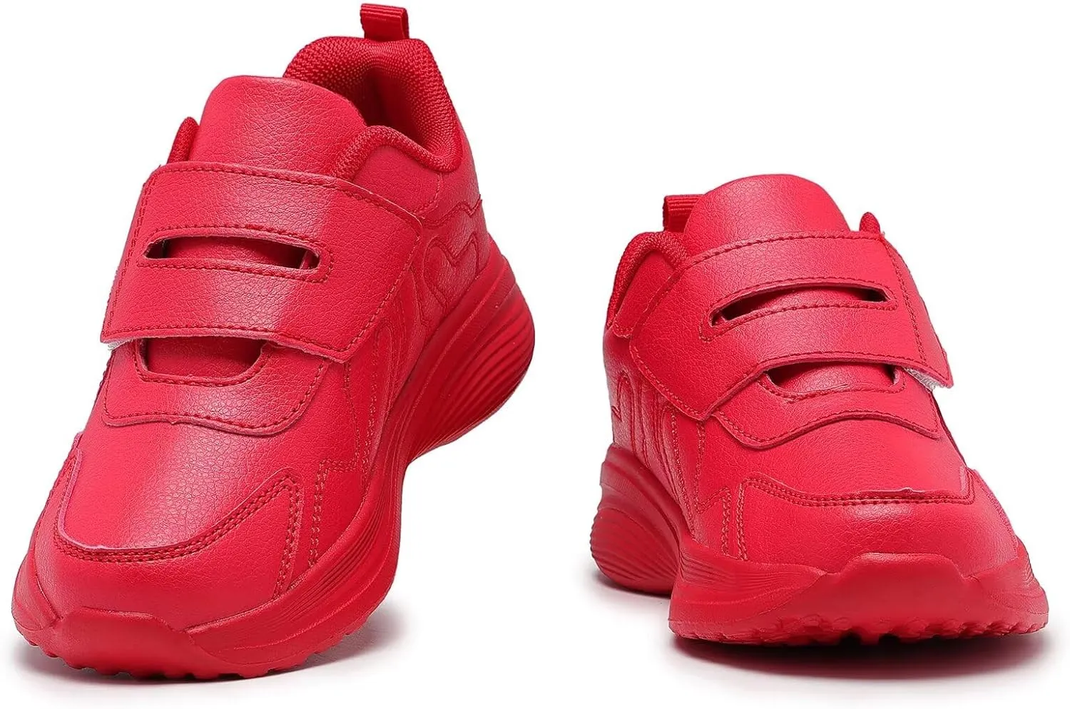 Kid Sneakers Girls Running Shoes Boys Walking Sports Adjustable Strap Sneakers