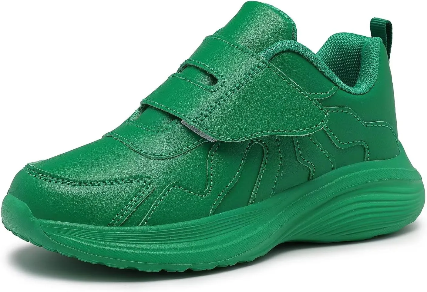Kid Sneakers Girls Running Shoes Boys Walking Sports Adjustable Strap Sneakers