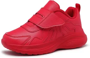 Kid Sneakers Girls Running Shoes Boys Walking Sports Adjustable Strap Sneakers