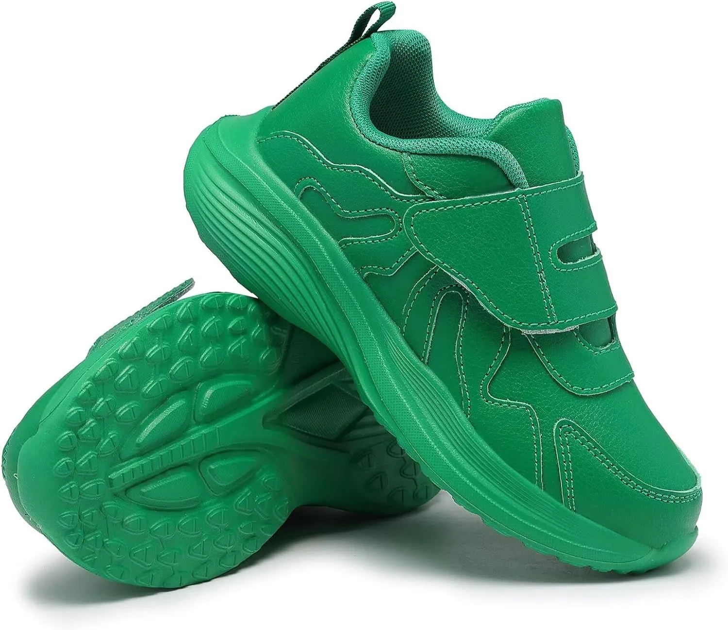 Kid Sneakers Girls Running Shoes Boys Walking Sports Adjustable Strap Sneakers