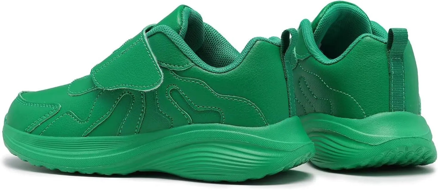Kid Sneakers Girls Running Shoes Boys Walking Sports Adjustable Strap Sneakers