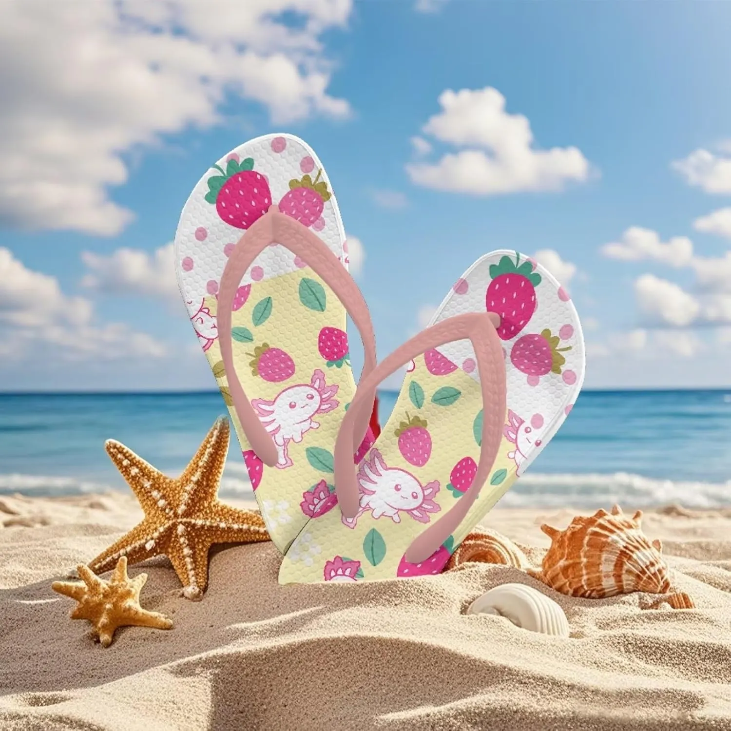 Kids Capybara Sandals Girls Boys Flip Flips Summer Shoes Comfort Shower Beach Slides Non-Slip Sport Sandals