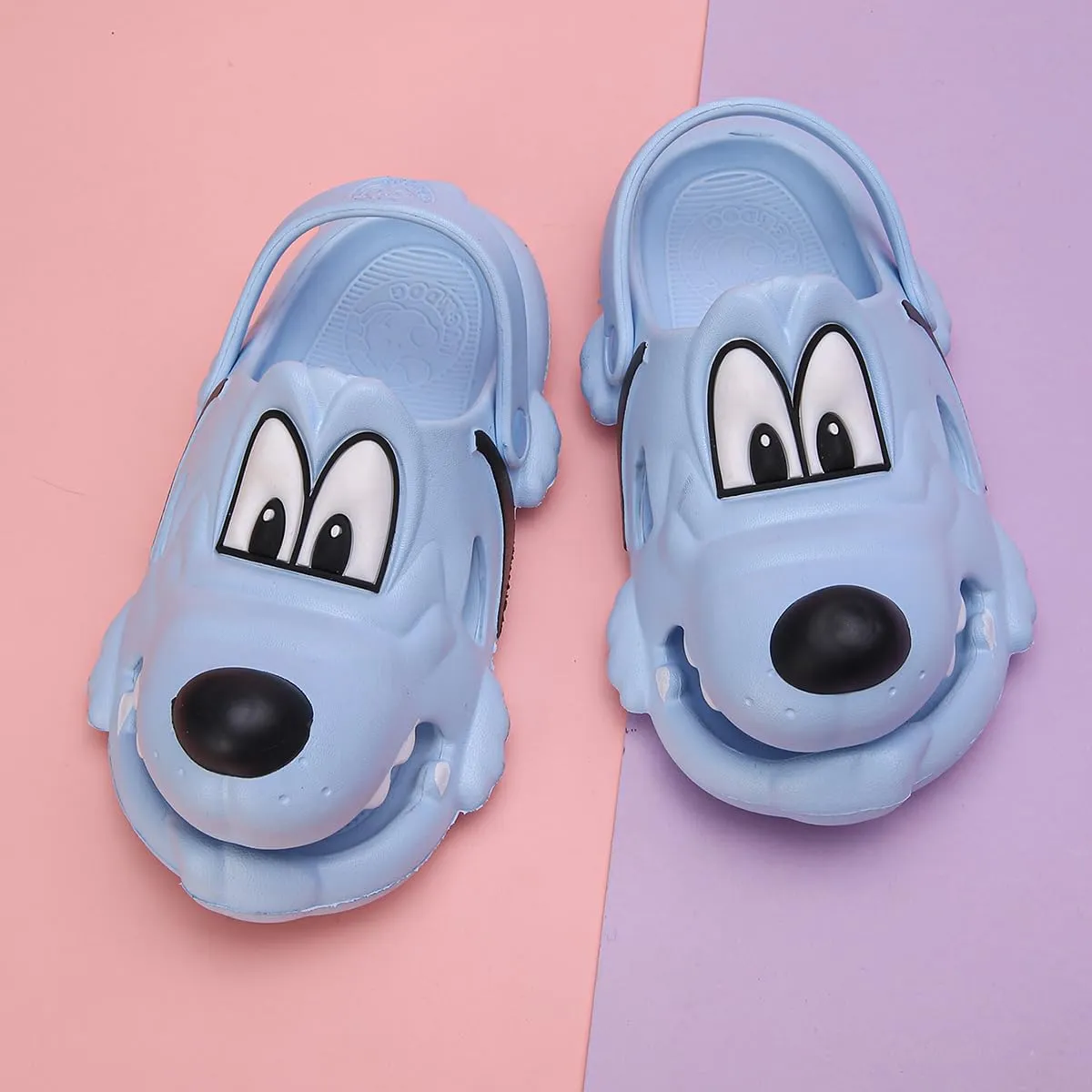 Kids Clogs Boys Girls Cute Cartoon Dog Sandals Slip-On Slippers Slides Shoes(Toddler/Little Kid/Big Kid)