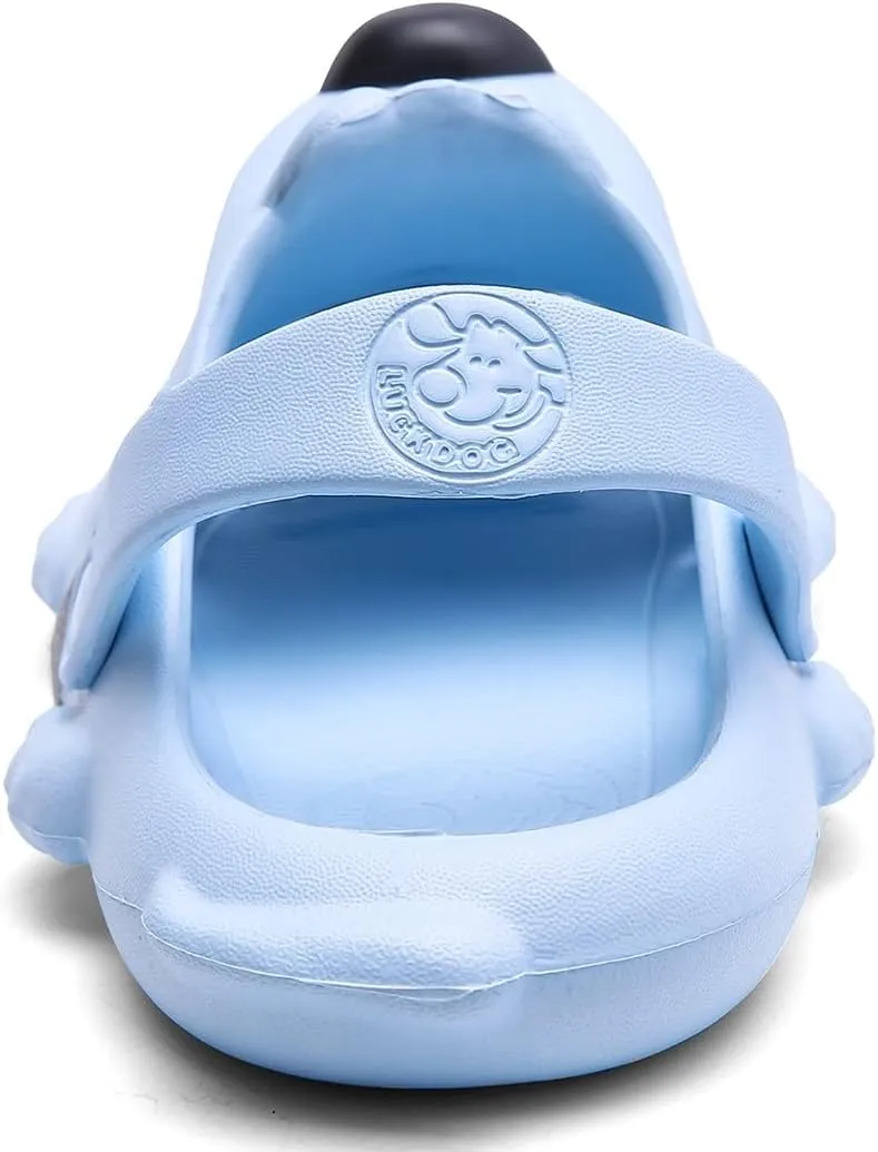 Kids Clogs Boys Girls Cute Cartoon Dog Sandals Slip-On Slippers Slides Shoes(Toddler/Little Kid/Big Kid)