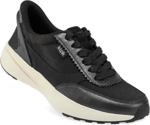 Kizik Womens Shoes: Paris - Comfortable, Breathable, Casual Slip On Sneakers, Full Grain Tumbled Leather, Hands Free Convenience for Walking & Running