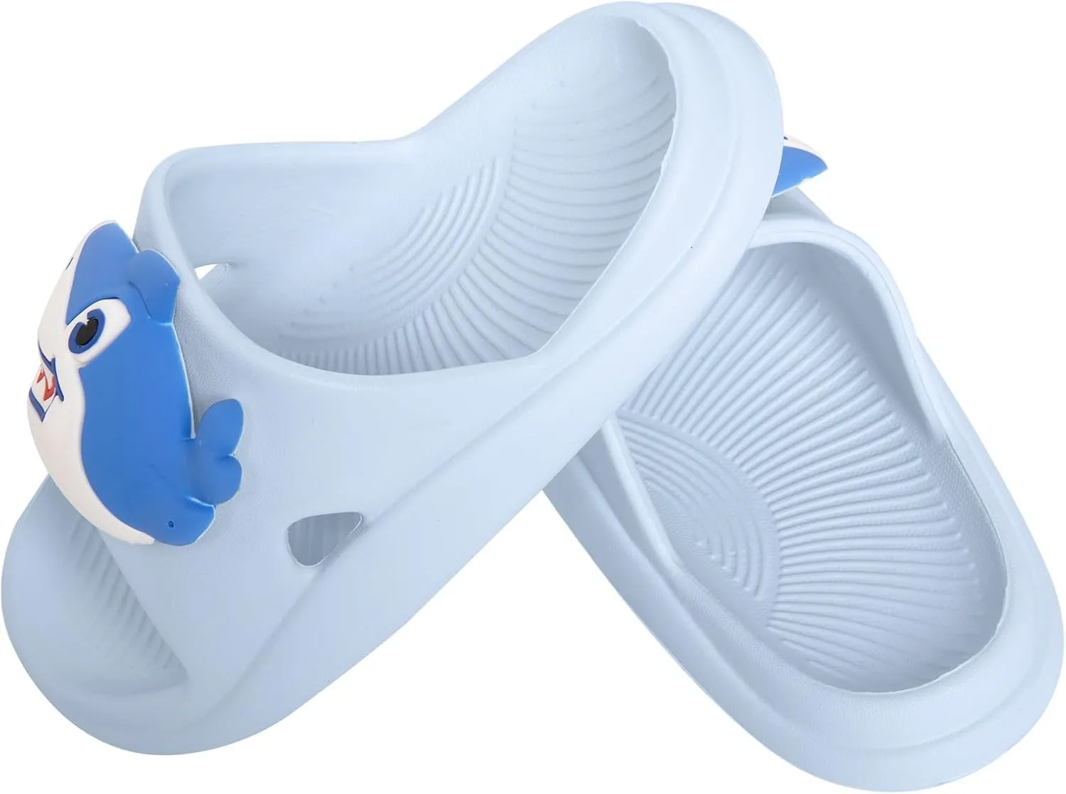 Knemksplanet Toddler Boys Girls Slippers Bunny Unicorn Pillow Sandals Summer Quick Dry Bathroom Slides Beach Water Non-Slip Kids Shower Shoes