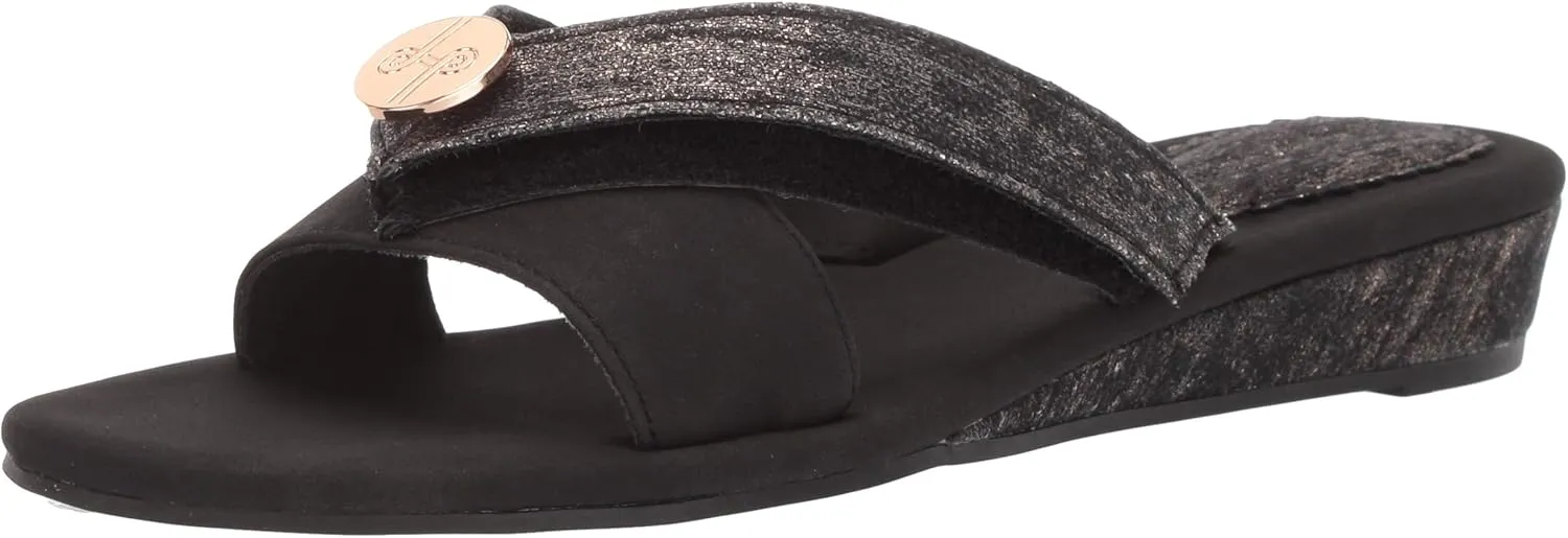 LINDSAY PHILLIPS Women's Mellie-Black Flip-Flop