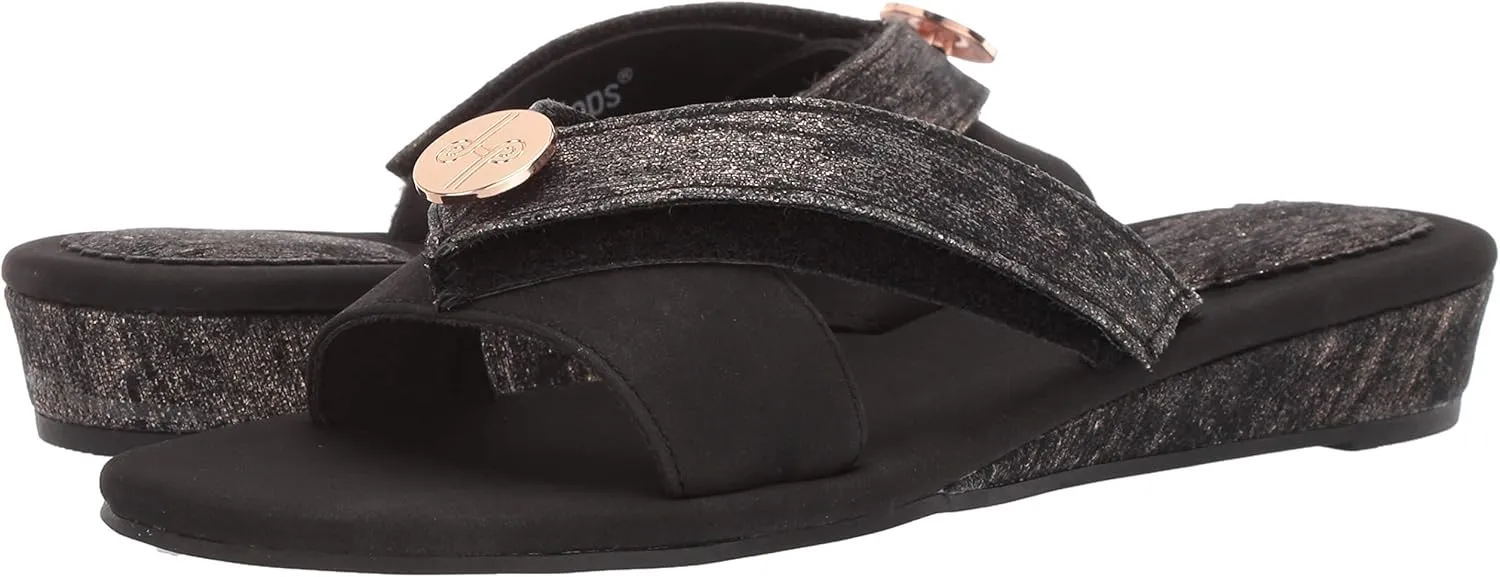 LINDSAY PHILLIPS Women's Mellie-Black Flip-Flop