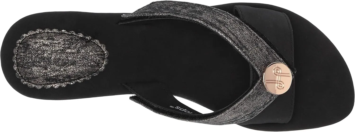 LINDSAY PHILLIPS Women's Mellie-Black Flip-Flop