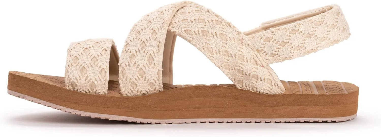 LUKEES by MUK LUKS Women's Sand Games Sandals