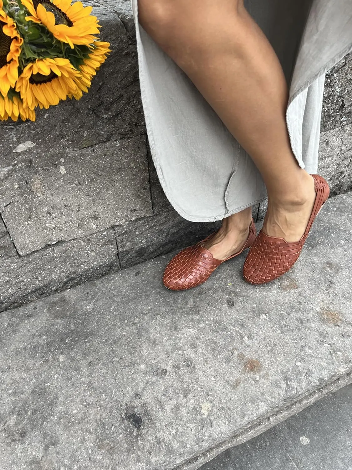 Macarena Collection Sandals women Huarache Sandal Colorful Leather Mexican Style 2123