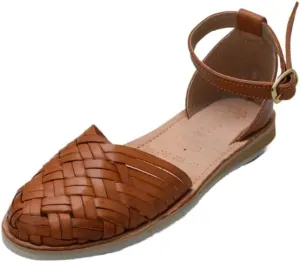 Macarena Collection Sandals women Huarache Sandal Colorful Leather Mexican Style 922 Ankle Strap
