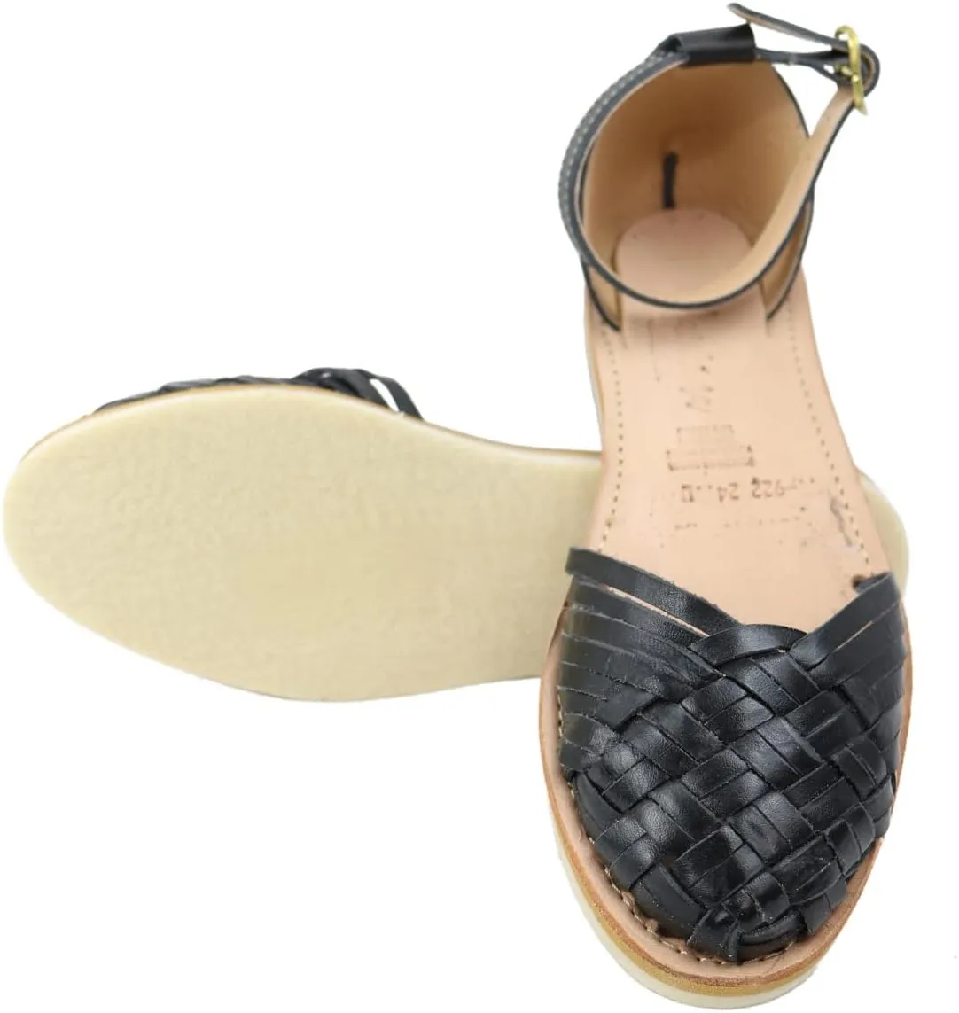 Macarena Collection Sandals women Huarache Sandal Colorful Leather Mexican Style 922 Ankle Strap