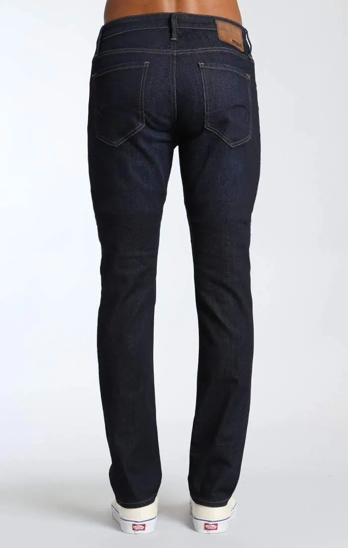 Mavi Men's Jake Regular-Rise Tapered Slim Fit Jeans