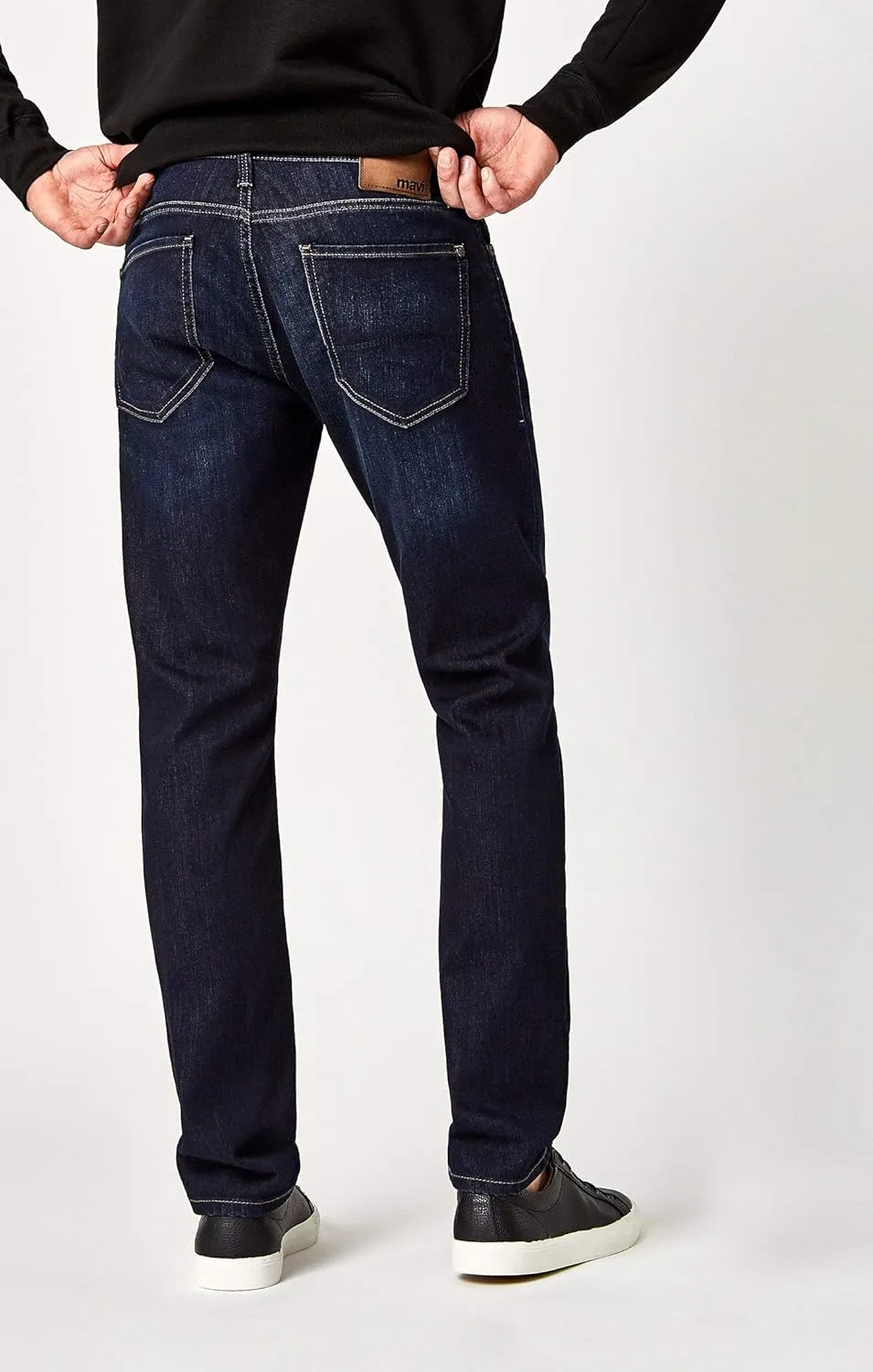 Mavi Men's Jake Regular-Rise Tapered Slim Fit Jeans