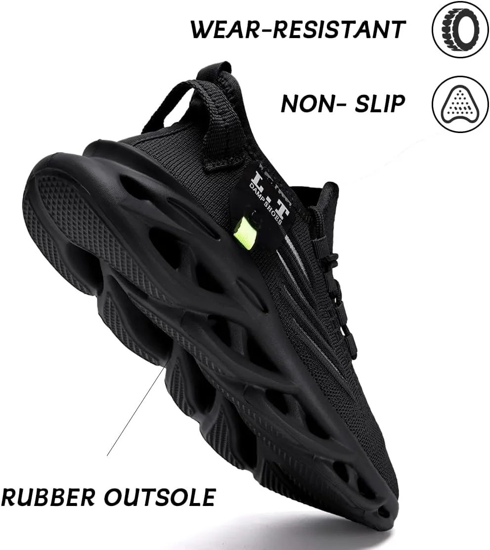 Men Running Shoes Slip On Walking Tennis Gym Sneakers Outdoor Trail Trainers Athletic Sneaker