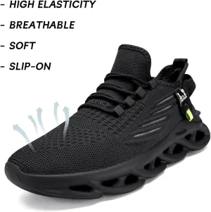 Men Running Shoes Slip On Walking Tennis Gym Sneakers Outdoor Trail Trainers Athletic Sneaker