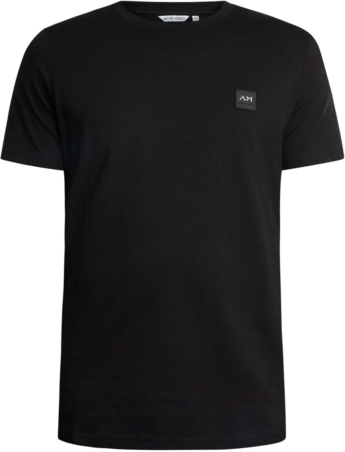 Men's Box Chest Logo T-Shirt, Black
