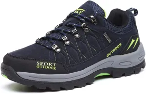 Men's Hiking Shoes Waterproof Anti Slip Hiking Boots Outdoor Lightweight Trekking Sneakers