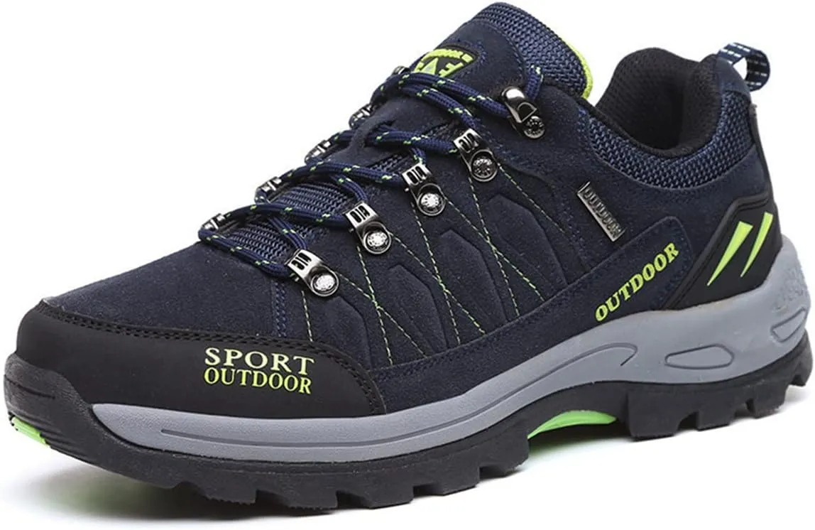 Men's Hiking Shoes Waterproof Anti Slip Hiking Boots Outdoor Lightweight Trekking Sneakers