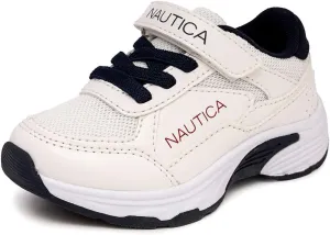 Nautica Kids Adjustable Strap Shoes | Comfortable Casual Sneakers for Boys and Girls, Toddlers & Little Kids