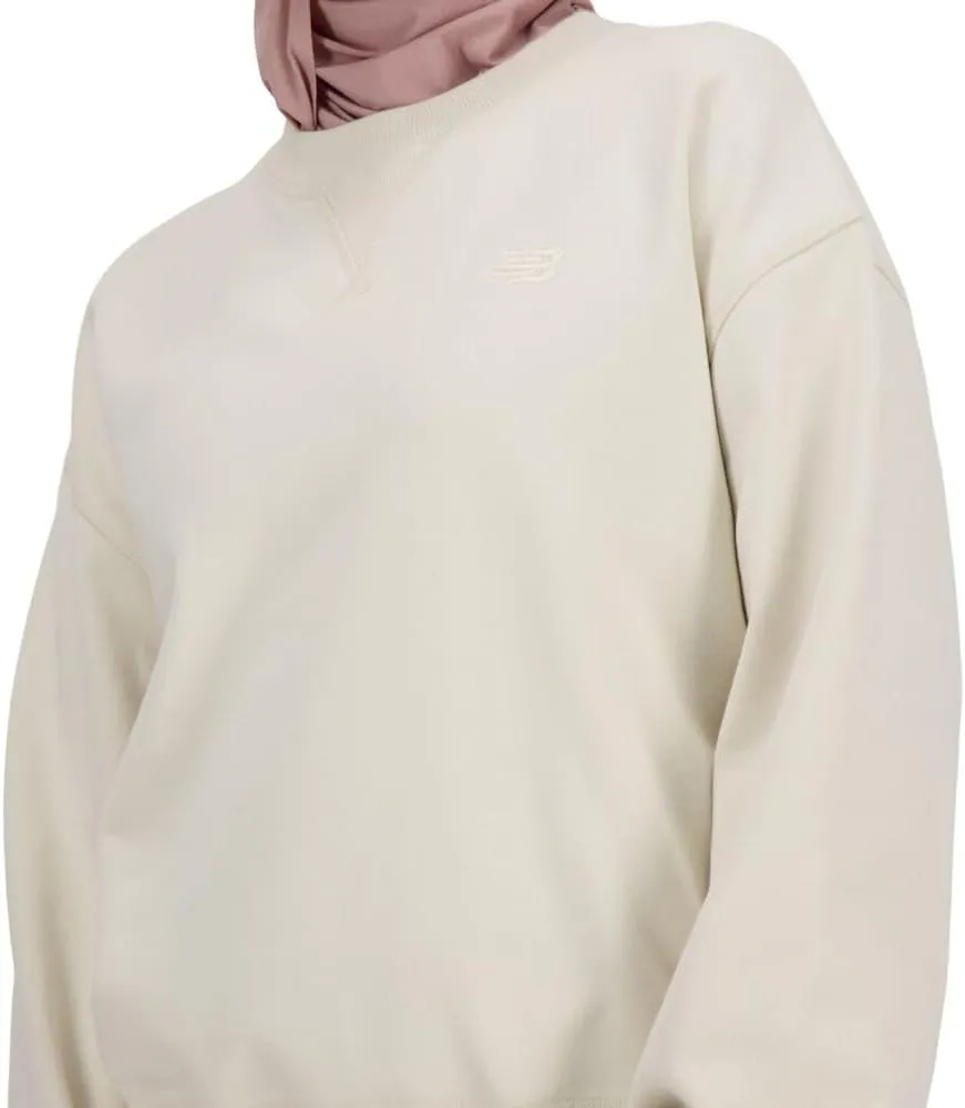 New Balance Women's Athletics French Terry Crew Sweatshirt
