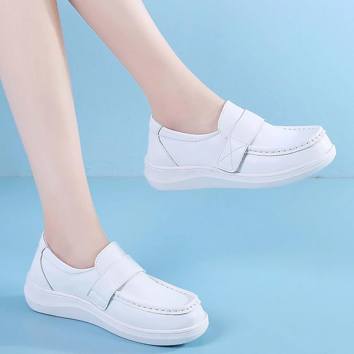 Nurse Shoes for Women Nursing Shoes Zpatos para Trabajar en Restaurante de Mujer Flats for Women