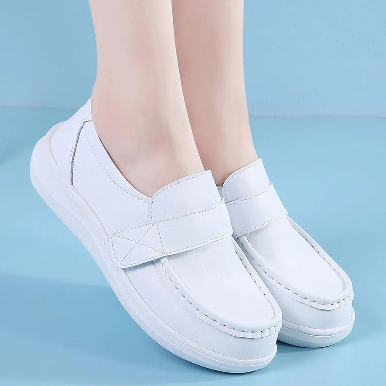 Nurse Shoes for Women Nursing Shoes Zpatos para Trabajar en Restaurante de Mujer Flats for Women