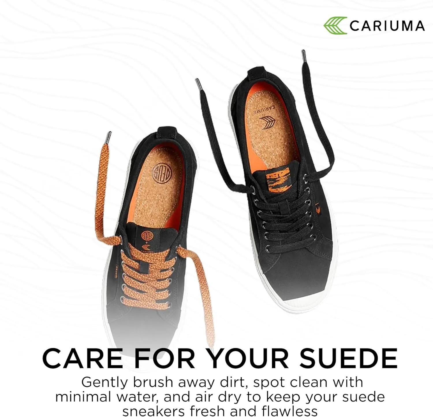 OCA Low Suede Sneakers, Comfortable Shoes for Men, Lightweight & Sustainable, Versatile Casual Footwear with 100% Vegan Insoles, Rubber